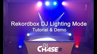 Rekordbox Lighting Mode  Tutorial amp Demo with the RBDMX1 PioneerDJ [upl. by Elrebma]