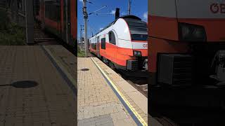 ÖBB 4746 563 cityjet SIEMENS Desiro ML motorvonat futópróbaként [upl. by Anoiek476]