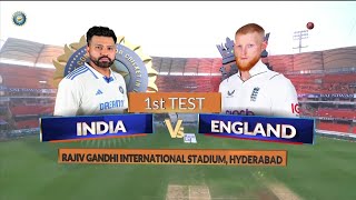 Day 1 Highlights 1st Test India vs England  1st Test  Day 1  IND vs ENG [upl. by Burty798]