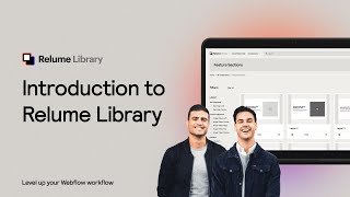 Introduction to Relume Library [upl. by Ettennod]