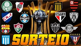 LIBERTADORES 2024  SORTEIO DOS GRUPOS [upl. by Trab]