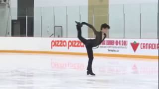 Shingo NISHIYAMA SP Skate Ontario 2018 Minto Summer Competition [upl. by Seigler]