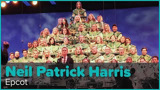 Epcot International Festival of the Holidays 2019 Candlelight Processional with Neil Patrick Harris [upl. by Eugenius]