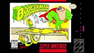 Boogerman A Pick and Flick Adventure  The Pits SNES OST [upl. by Nnylannej904]