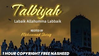 Labbaik Allahumma Labbaik  1 Hour  Talbiyah  HAJJ  No Copyright Nasheed  Ultimate Zikr Series [upl. by Lacie]