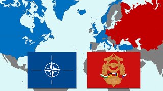 Expansion of NATO and Contraction of the Warsaw Pact From 1949 to 2024 [upl. by Drucy]