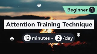 Attention Training Technique ATT in Metacognitive Therapy Beginner 1 [upl. by Schiff]