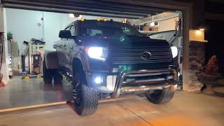 2014 Toyota tundra Dually wheel mod [upl. by Ocsic]