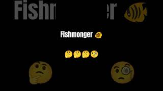 FishmongerMeaning Of Fishmongerfishmonger english shortsyt miscellaneous learning [upl. by Trish155]