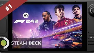 1 Steam Deck F1 24  SteamOS Not supported [upl. by Thurnau]