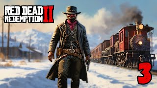 I Thought Robbing Trains Would Be Easier  Red Dead Redemption 2 PC Playthrough  Lets Play 3 [upl. by Riegel552]