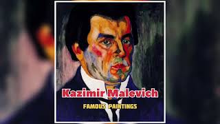 Kazimir Malevich Famous Painting  Russian Art [upl. by Eislrahc]