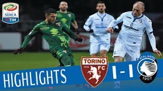 Torino  Atalanta 11  Highlights  Giornata 15  Serie A TIM 201718 [upl. by Haeckel]