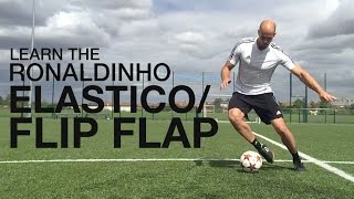 Learn the Ronaldinho ElasticoFlip Flap  Wembley Cup [upl. by Annovad23]