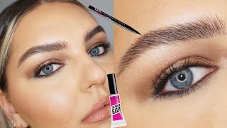 Testing NYX Drugstore Feathered BROWS 🤭😍 WOW [upl. by Sandi]