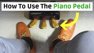 How To Use The Piano Pedal Beginners Tutorial [upl. by Roswald]