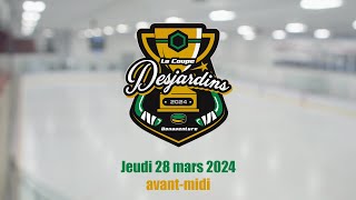 Coupe Desjardins à Bonaventure Jeudi 28 mars 2024 AM [upl. by Nirro]