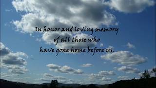 Libera Going Home  In Loving Memory with Lyrics generic [upl. by Ayotal]