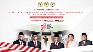 LIVE  PIDATO KENEGARAAN PRESIDEN RI PADA SIDANG TAHUNAN MPR RI SIDANG BERSAMA DPR RI  DPD RI [upl. by Airalednac]