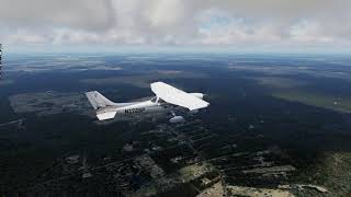 VFRPopUp IFR Flight w Ortho Scenery  XPlane 12 KJAX  KSAV LIVE ON VATSIM [upl. by Nomaid]