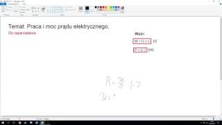 Internetowe Lekcje Fizyki  Praca i moc prądu elektrycznego  Hmg 28 [upl. by Reginauld796]