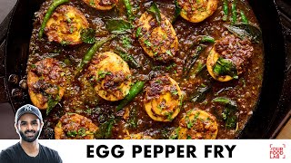 Egg Pepper Fry Recipe  Egg Pepper Masala  काली मिर्च मसाला अंडा फ्राई  Chef Sanjyot Keer [upl. by Campos864]