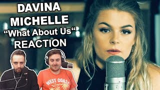 Singers FIRST TIME ReactionReview to quotDavina Michelle  What About Usquot [upl. by Bac]