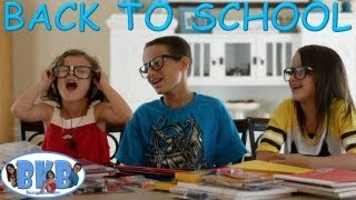 Bratayley Knows BacktoSchool  School Supplies  Fashion Show  BKB  7 [upl. by Hubsher]