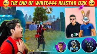 BAN WHITE444 RAISTAR B2K NEW AUTO HEADSHOT PLAYER SANKI444 BORN IN FREE FIRE GYANGAMING OP REACTION [upl. by Anderer]