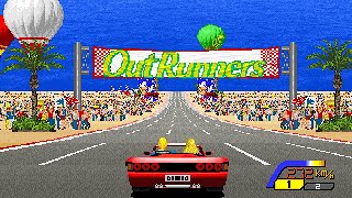 OutRunners Longplay Arcade QHD All Routes [upl. by Tychon554]