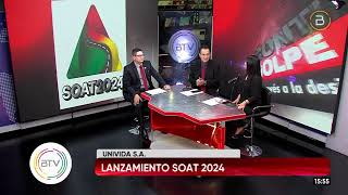 Lanzan el SOAT 2024 para su comercialización a nivel nacional [upl. by Vijar705]