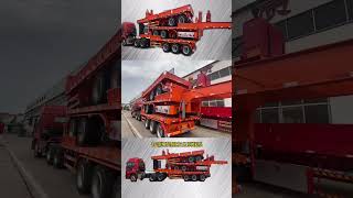 gooseneck trailer storage boxwsi container trailer [upl. by Enilegna]