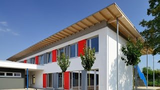 Une école primaire en bâtiments modulaires [upl. by Airlee46]