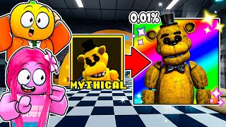 Five Nights At Freddys SECRET MYTHIC in FNAF Tower Defense Roblox [upl. by Leinto]