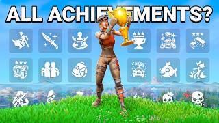 I Got EVERY Fortnite Achievement in 24 Hours [upl. by Odnomra595]