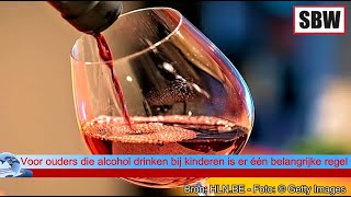 Voor ouders die alcohol drinken bij kinderen is er één belangrijke regel [upl. by Latashia]