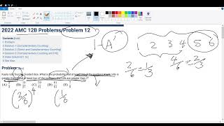 2022 AMC 12B Problem 12 [upl. by Reisch]