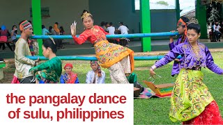 The PANGALAY FOLK DANCE of Sulu Philippines  Traditional Tausug Dance [upl. by Mcnelly]