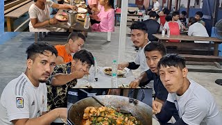 BANDERDEWA LE NAHARLAGUN HOPSUNGA UM EIMI HO COOKING PORK MUKBANG😇  ARUNACHAL PRADESH [upl. by Irakab362]