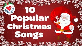 Top 10 Popular Christmas Songs and Carols Playlist 🎅 [upl. by Sax]