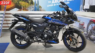 Bajaj Pulsar 220F New Model 2024 Detailed Review  6 New Updates  On Road Price amp Colors [upl. by Aneehsal]