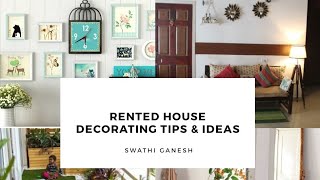 Rental Home Decorating Ideas  Decorating a rental home on a budget  Rental home decor [upl. by Maclaine]