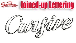 How to draw joinedup letters  realtime tutorial [upl. by Greer]