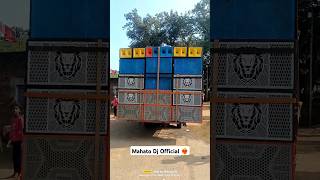 Mahato DJ Official ❤️‍🔥ll Roadshow Setup 💪 ll Dj pankaj Cabinet ll shorts djpankajcabinet [upl. by Mandy]