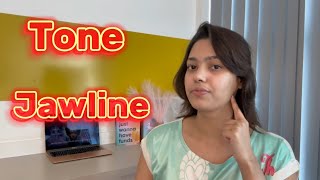 Exercise to tone Jawline  10 Minutes  FaceYogaTheLifestyle [upl. by Tedric]