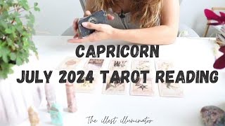 CAPRICORN❤️ THIS IS ONE CRAZY READING CAPPY July 2024 Tarot Horoscope [upl. by Notnel167]