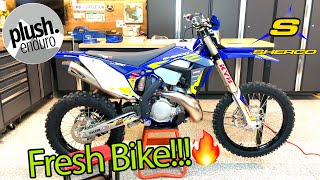 New Bike  2022 Sherco 300 SE Factory  First look [upl. by Franek]