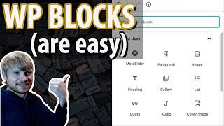 How to use the Wordpress Gutenberg Block Editor full tutorial [upl. by Acimad820]