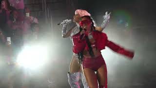 Nicki Minaj amp Bia  quotWhole Lotta Moneyquot Live in Boston [upl. by Delgado]