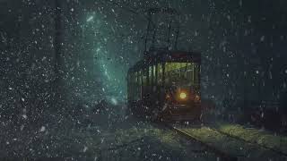 Spectral Train Lost in the Frosty Night  Drift Off to the Sinister Howl of Winds amp Shadowy Silence [upl. by Kraul]